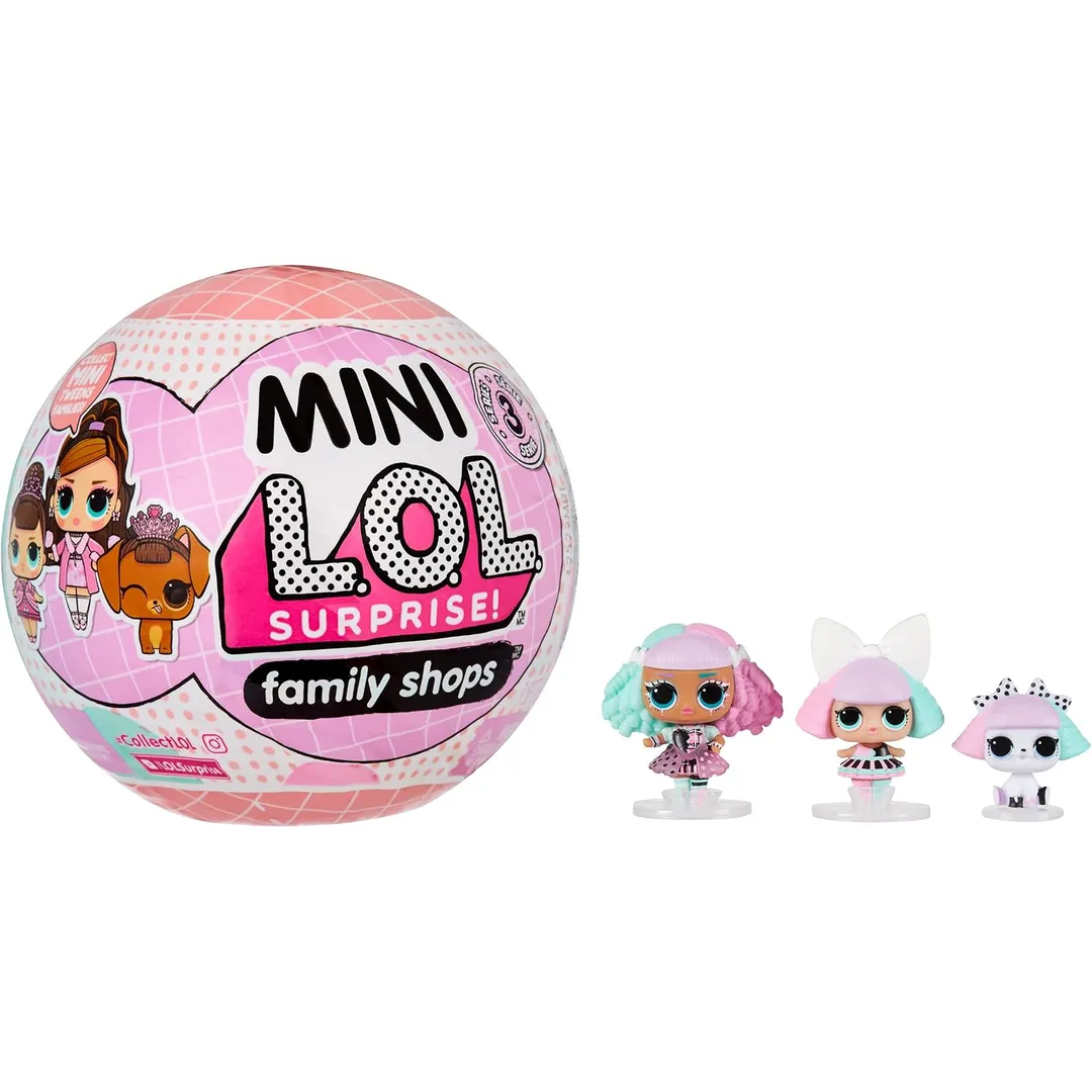 Boneca L.O.L. Surprise Mini Family Sortidas, Mcassab Toys