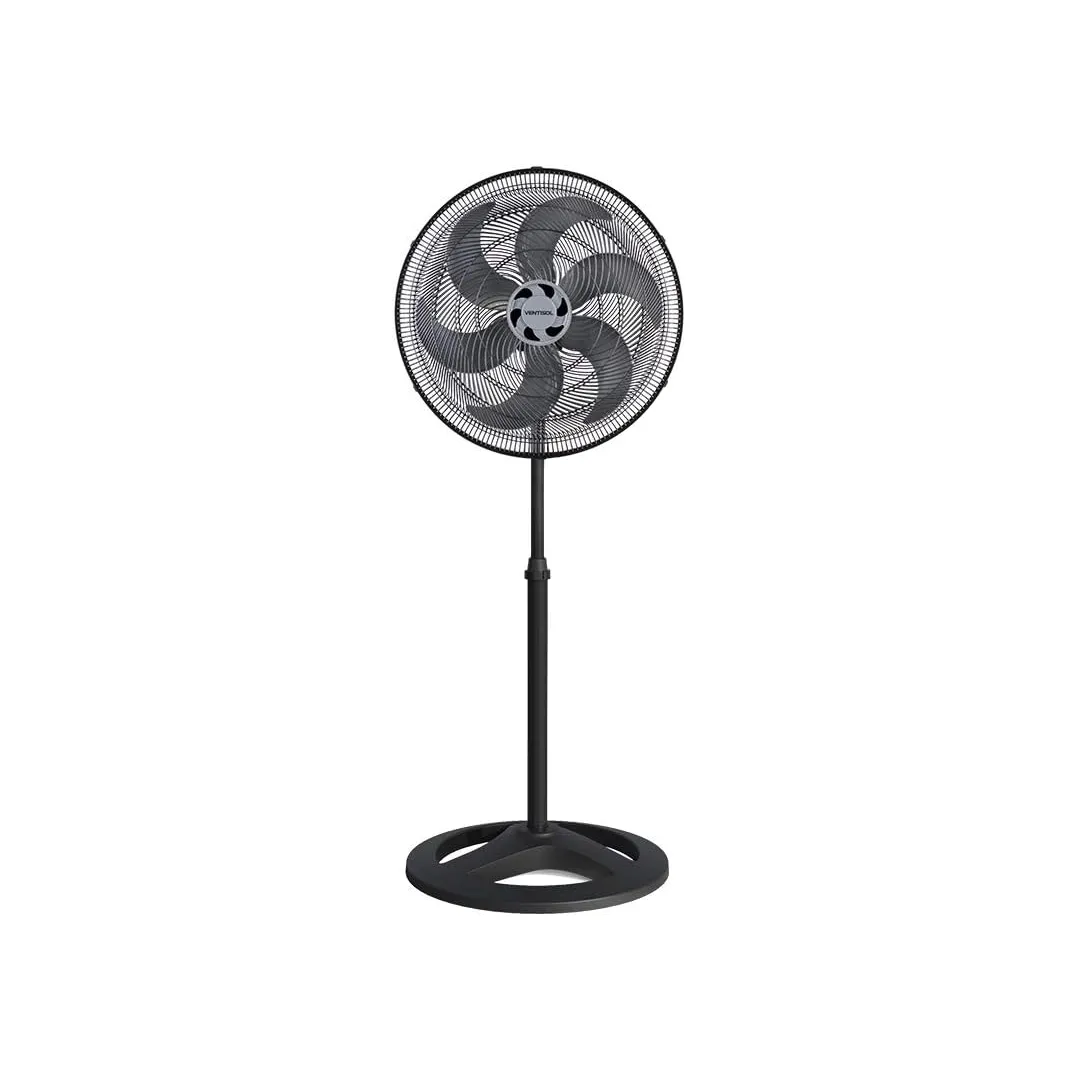Ventisol Ventilador de Coluna Oscilante, Turbo 6 Pás Premium, Preto, 50cm, 127V