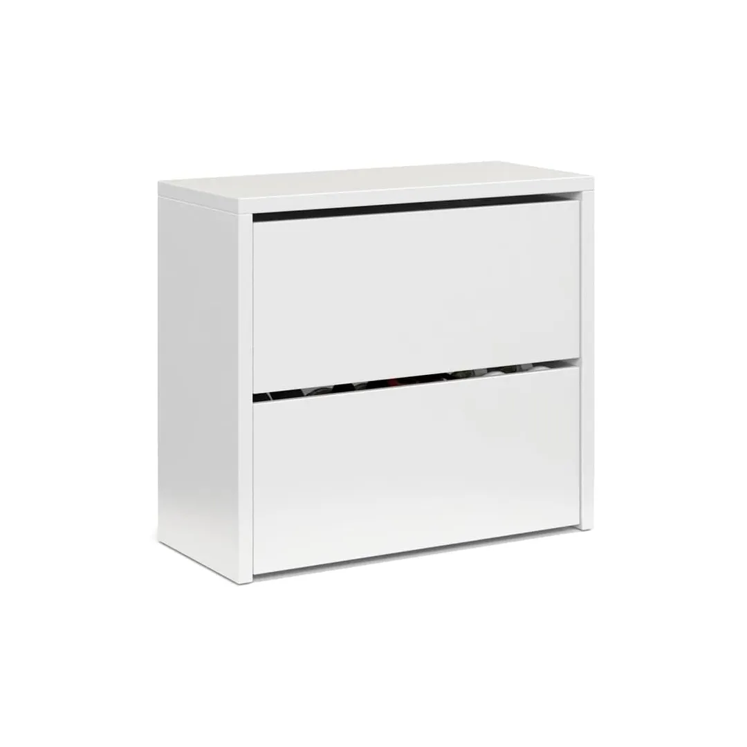 Sapateira Articulada Safira 2 Portas Basculante Mell (Branco)