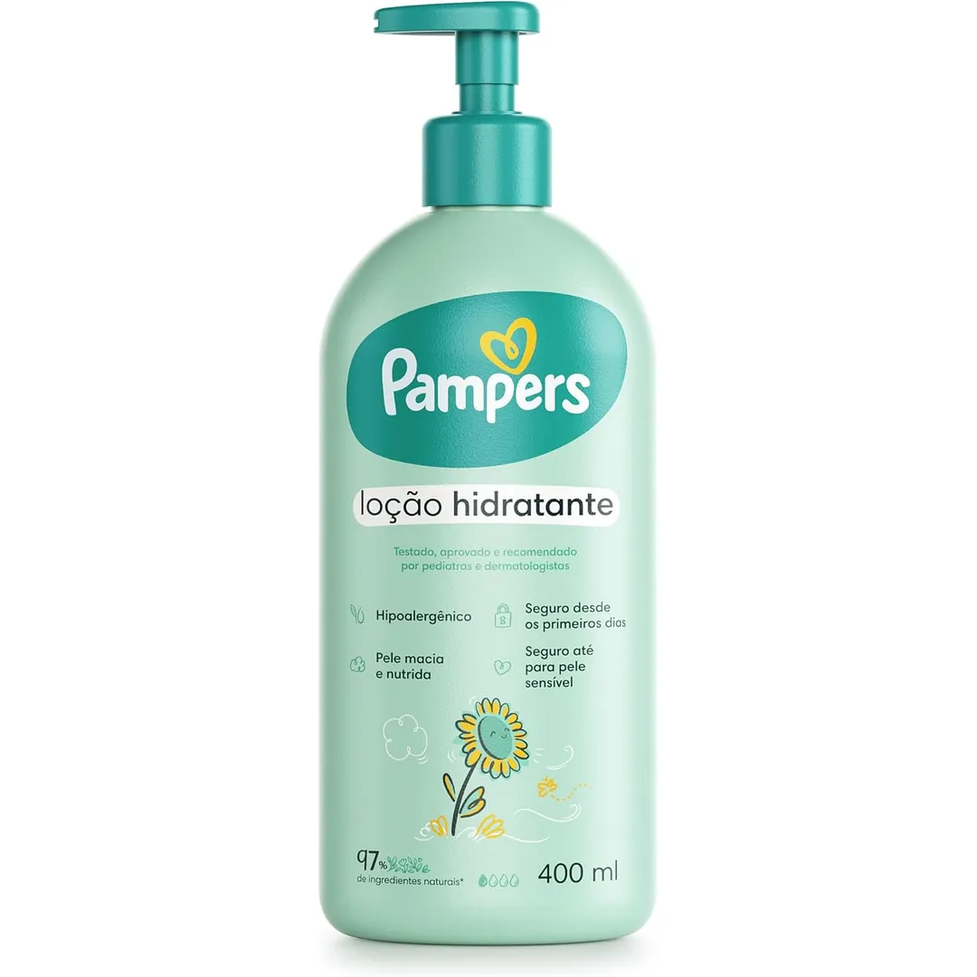 Pampers Loção Hidratante Girassol 400ml