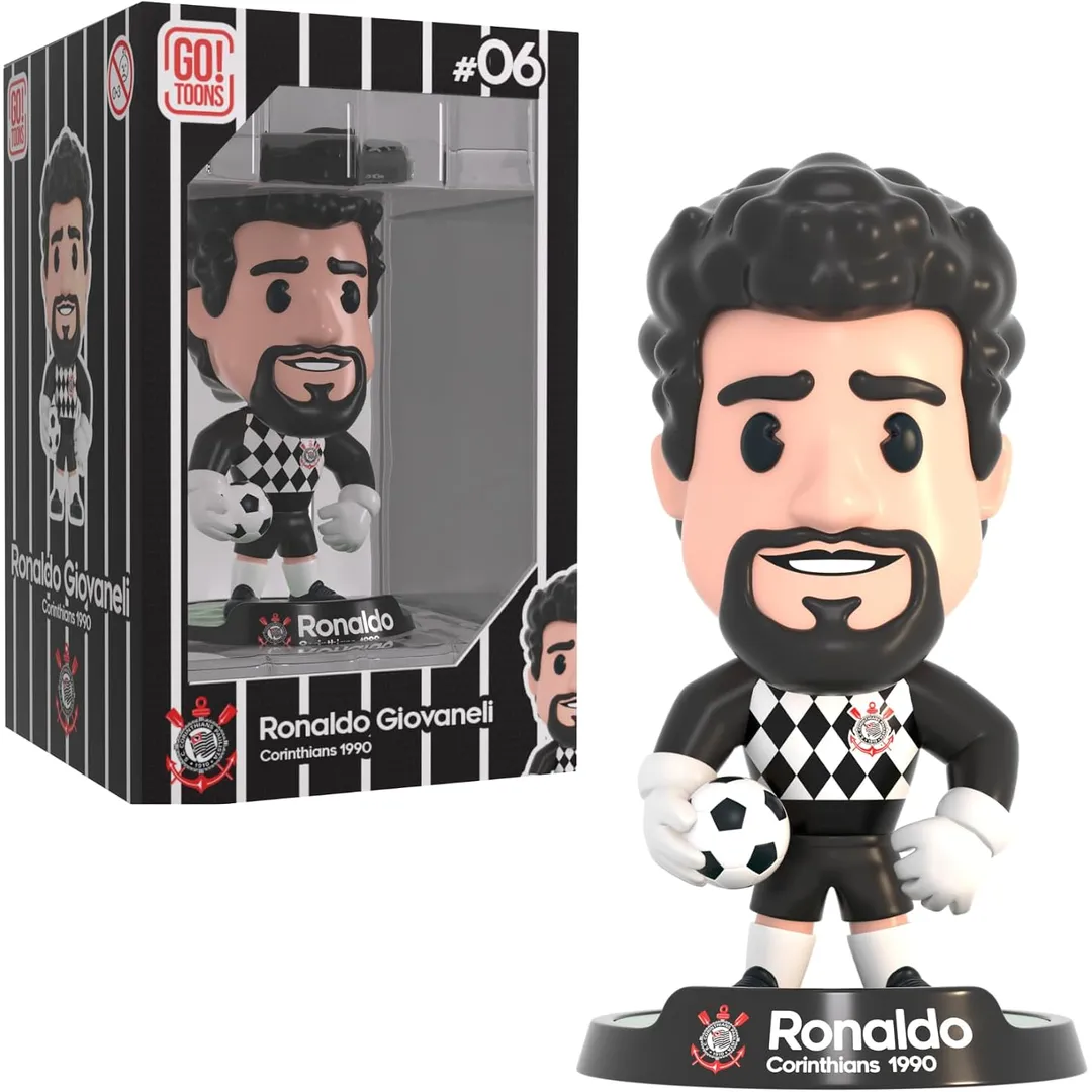 Ronaldo Corinthians 1990 Miniatura Oficial