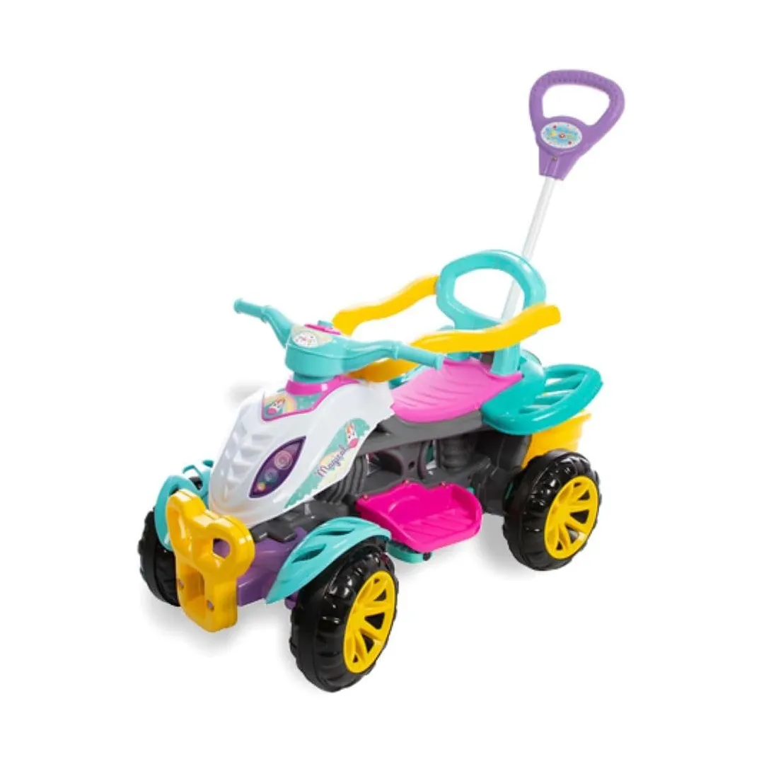 Maral Quadriciclo Menina Caixa Multicor