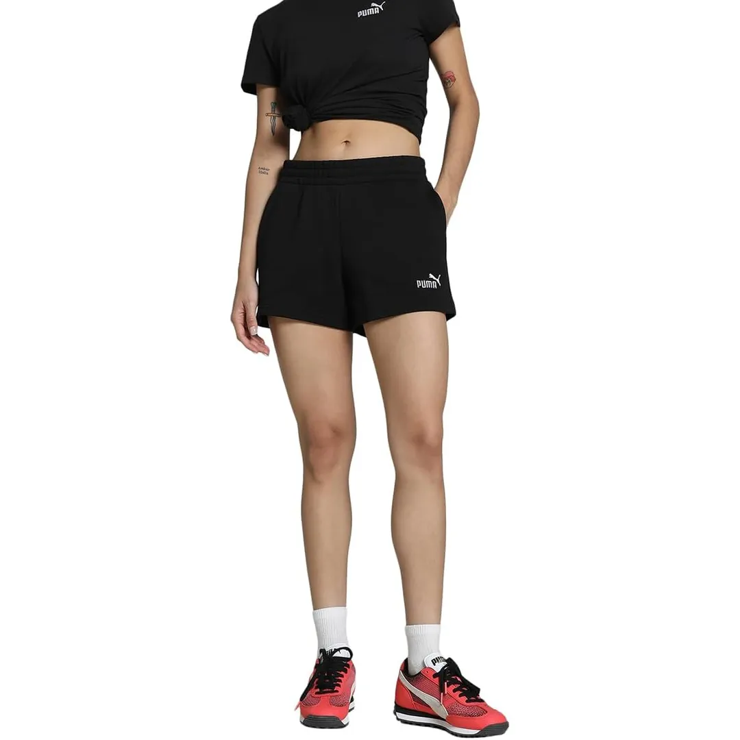 Calça Cintura Alta Puma Ess Small No. 1 Logo Feminina