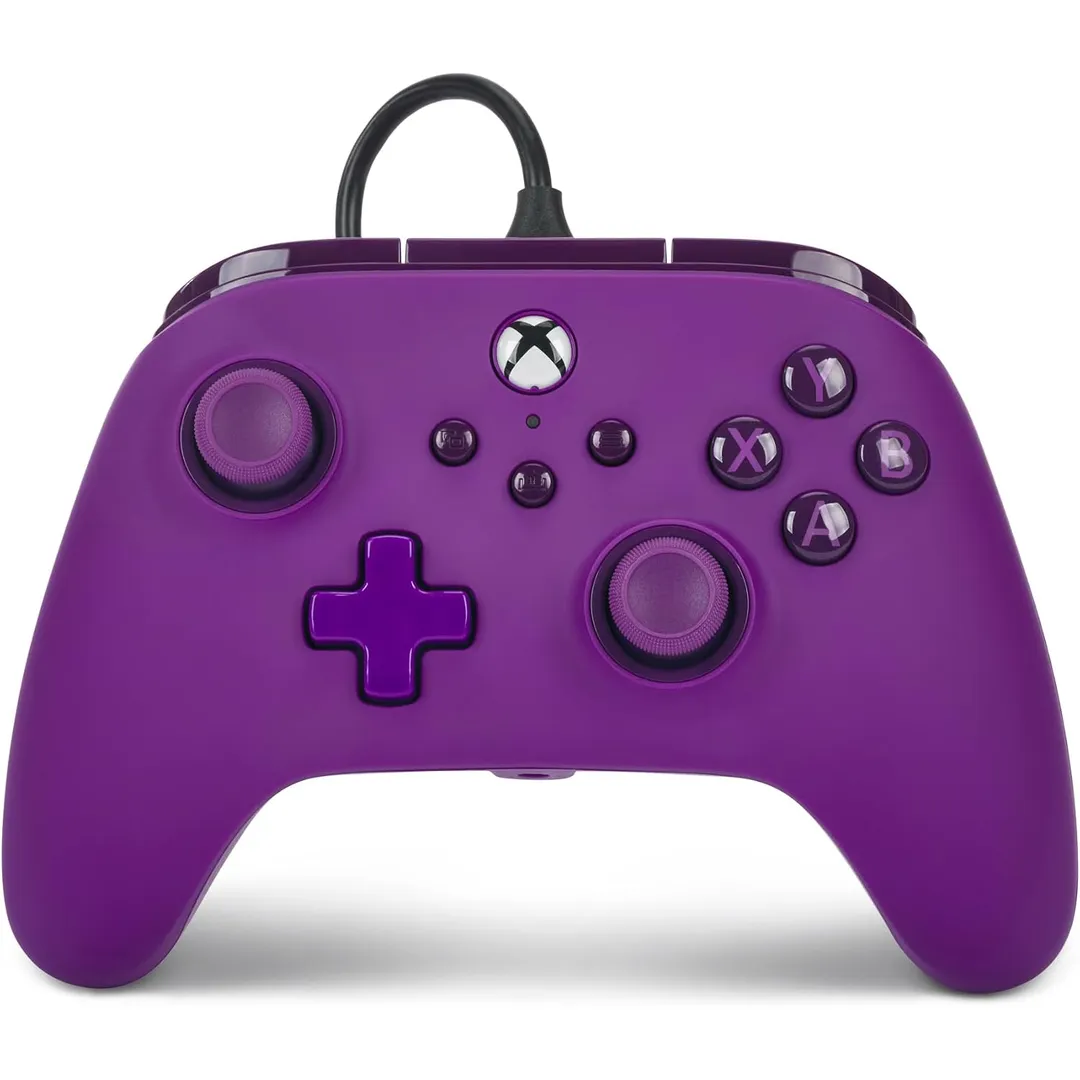 Controle com fio - Power A - para XBOX Série X | S - Roxo